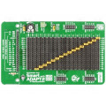 SMARTADAPT2GLCD; Expansion board; screw terminal,IDC10 x4; prototype board; MIKROELEKTRONIKA