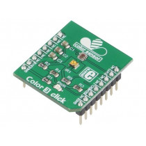 COLOR 3 CLICK; Click board; colour sensor; GPIO,I2C; TCS3771; 3.3VDC; MIKROELEKTRONIKA