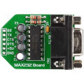 MAX232; Expansion board; D-Sub 9pin; Features: MAX232; prototype board; MIKROELEKTRONIKA