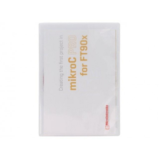 MIKROC PRO FOR FT90X (USB DONGLE); Compiler; C; Dongle License; FT90x; USB key; MIKROELEKTRONIKA