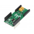 SKYWIRE CLICK; Click board; adaptor; UART; MCP1826; mikroBUS connector; 3.3/5VDC; MIKROELEKTRONIKA