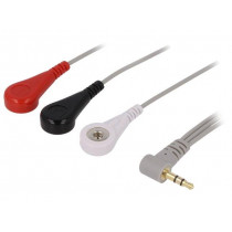 ECG CABLE; Connection cable; Jack 3,5mm; MIKROELEKTRONIKA
