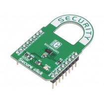 SECURE CLICK; Click board; authentification; I2C; ATECC508A; 3.3/5VDC; MIKROELEKTRONIKA