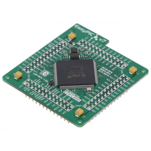 EASYPIC FUSION V7 MCU PIC32MZ2048ECH144; Multiadapter; Assoc.circ: PIC32MZ2048ECH144; prototype board; MIKROELEKTRONIKA
