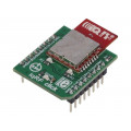 IQRF CLICK; Click board; RF transceiver; SPI,UART; DCTR-76DA; 3.3VDC; MIKROELEKTRONIKA