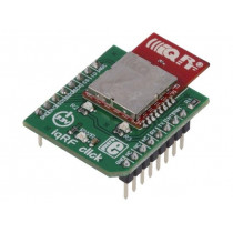 IQRF CLICK; Click board; RF transceiver; SPI,UART; DCTR-76DA; 3.3VDC; MIKROELEKTRONIKA
