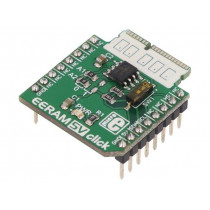 EERAM 3.3V CLICK; Click board; EERAM memory; I2C; 47L16; mikroBUS connector; 3.3VDC; MIKROELEKTRONIKA