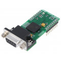RS232 ISOLATOR CLICK; Click board; adaptor; GPIO,RS232,UART; ADM3252E; 3.3/5VDC; MIKROELEKTRONIKA