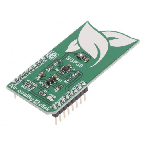 AIR QUALITY 4 CLICK; Click board; air quality sensor; I2C; PCA9306,SPG30,SPX3819M5; MIKROELEKTRONIKA