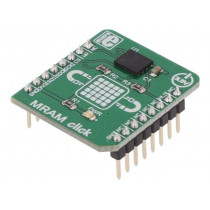 MRAM CLICK; Click board; MRAM memory; GPIO,SPI; MR25H256; mikroBUS connector; MIKROELEKTRONIKA