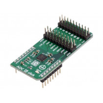 ADC 6 CLICK; Click board; A/D converter; GPIO,SPI; AD7124-8; 3.3VDC; MIKROELEKTRONIKA
