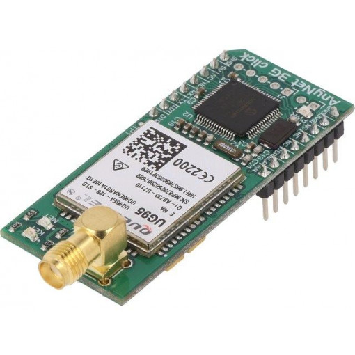ANYNET 3G-EA CLICK; Click board; gateway; GPIO,UART; ES4623,PIC18F67J11,UG95; MIKROELEKTRONIKA