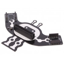 MICRO:BIT CLICK ADAPTER; Click board; adaptor; I2C,PWM,SPI,UART,analog; 3.3/5VDC; MIKROELEKTRONIKA