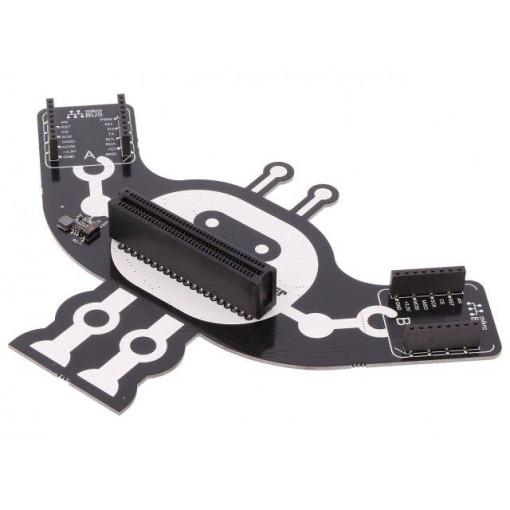 MICRO:BIT CLICK ADAPTER; Click board; adaptor; I2C,PWM,SPI,UART,analog; 3.3/5VDC; MIKROELEKTRONIKA