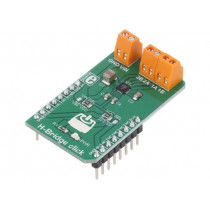 H-BRIDGE CLICK; Click board; motor driver,H bridge; GPIO; MC34933; 3.3/5VDC; MIKROELEKTRONIKA