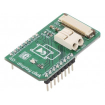 4D-DISPLAY CLICK; Click board; adaptor; UART; ZIF FFC,mikroBUS connector; MIKROELEKTRONIKA 4D-DISPLAY CLICK; Click board; adaptor; UART; ZIF FFC,mikroBUS connector; MIKROELEKTRONIKA