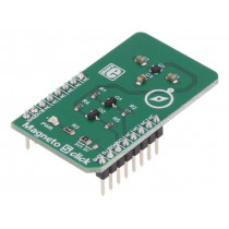 MAGNETO 5 CLICK; Click board; magnetic field sensor; I2C; MMC34160PJ; 3.3/5VDC; MIKROELEKTRONIKA
