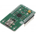 USB UART 3 CLICK; Click board; adaptor; UART,USB; CP2102N; mikroBUS connector; MIKROELEKTRONIKA