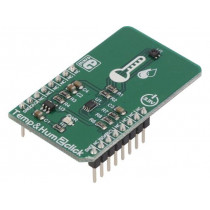 TEMP&HUM 2 CLICK; Click board; humidity/temperature sensor; I2C; Si7034; 3.3VDC; MIKROELEKTRONIKA