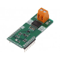 HALL CURRENT 3 CLICK; Click board; ammeter; I2C; MLX91210; mikroBUS connector,screw; MIKROELEKTRONIKA