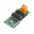 SERVO CLICK; Click board; servo driver; GPIO,I2C; LTC2497,PCA9685; 3.3/5VDC; MIKROELEKTRONIKA