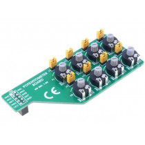 POTENTIOMETER BOARD; Expansion board; IDC10; prototype board; MIKROELEKTRONIKA