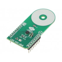 LDC1101 CLICK; Click board; inductance meter; SPI; LDC1101; mikroBUS connector; MIKROELEKTRONIKA