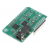 ECG 3 CLICK; Click board; heart rate sensor; SPI; MAX30003; 3.3/5VDC; MIKROELEKTRONIKA