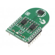 MAGNETIC ROTARY CLICK; Click board; magnetic field sensor; SPI; HMC1512; 3.3/5VDC; MIKROELEKTRONIKA