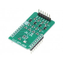 LLC SPI CLICK; Click board; converter; SPI; pin header,mikroBUS connector; MIKROELEKTRONIKA