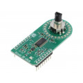 KNOB G CLICK; Click board; rotary encoder; GPIO,I2C; PCA9956B; 3.3/5VDC; MIKROELEKTRONIKA