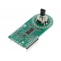 KNOB G CLICK; Click board; rotary encoder; GPIO,I2C; PCA9956B; 3.3/5VDC; MIKROELEKTRONIKA