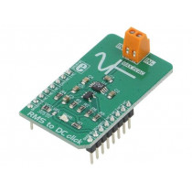 RMS TO DC CLICK; Click board; voltmeter; GPIO,I2C; LTC1968; 3.3/5VDC; MIKROELEKTRONIKA