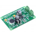 MICROPHONE AMP; Expansion board; screw terminal; prototype board; MIKROELEKTRONIKA