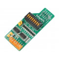 EASYADC; Expansion board; screw terminal,IDC10; Interface: SPI; MIKROELEKTRONIKA