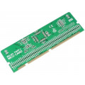 LV-24-33 V6 80-PIN TQFP 1 MCU CARD EMPTY; Multiadapter; Plug-In-Module board 80pin TQFP; prototype board; MIKROELEKTRONIKA