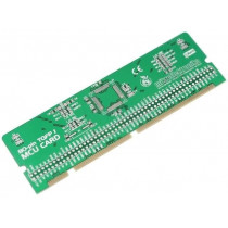 LV-24-33 V6 80-PIN TQFP 1 MCU CARD EMPTY; Multiadapter; Plug-In-Module board 80pin TQFP; prototype board; MIKROELEKTRONIKA