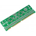 LV-24-33 V6 64-PIN TQFP MCU CARD EMPTY; Multiadapter; Plug-In-Module board 64pin TQFP; prototype board; MIKROELEKTRONIKA