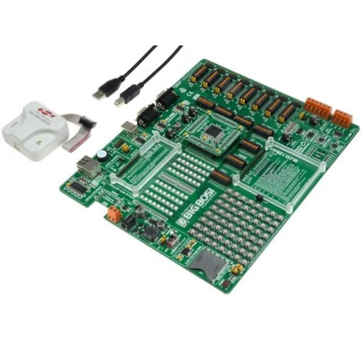 BIG8051 DEVELOPMENT SYSTEM; Dev.kit: 8051 Silicon Labs; CAN,Ethernet,JTAG,RS232; MIKROELEKTRONIKA BIG8051 DEVELOPMENT SYSTEM; Dev.kit: 8051 Silicon Labs; CAN,Ethernet,JTAG,RS232; MIKROELEKTRONIKA