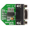 MAX3232 BOARD; Expansion board; D-Sub 9pin; Features: MAX3232; prototype board; MIKROELEKTRONIKA