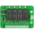 RELAY4 BOARD; Expansion board; screw terminal,IDC10; prototype board; MIKROELEKTRONIKA