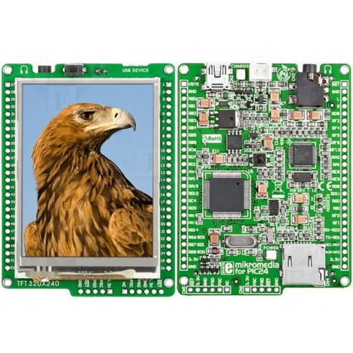 MIKROMEDIA FOR PIC24; Display: TFT; 2.8