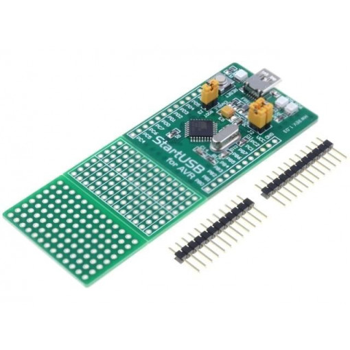 STARTUSB FOR AVR; Dev.kit: Microchip AT90; Series: AT90; prototype board; MIKROELEKTRONIKA STARTUSB FOR AVR; Dev.kit: Microchip AT90; Series: AT90; prototype board; MIKROELEKTRONIKA