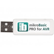 MIKROBASIC PRO FOR AVR (USB DONGLE LICEN; Compiler; Basic; Dongle License; AVR; USB key,DVD disc; MIKROELEKTRONIKA