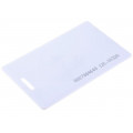 RFID CARD 125KHZ - TAG; RFiD Card; Colour: white; 125kHz; MIKROELEKTRONIKA