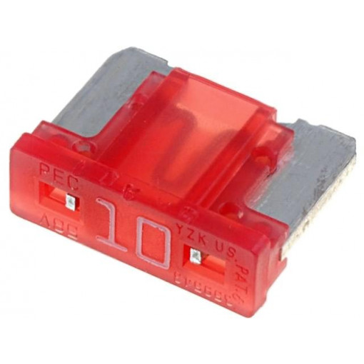 MINIVAL LOW PROFILE 10A; Fuse: fuse; 10A; 32V; automotive; MINIVAL LOW PROFILE; MTA MINIVAL LOW PROFILE 10A; Fuse: fuse; 10A; 32V; automotive; MINIVAL LOW PROFILE; MTA