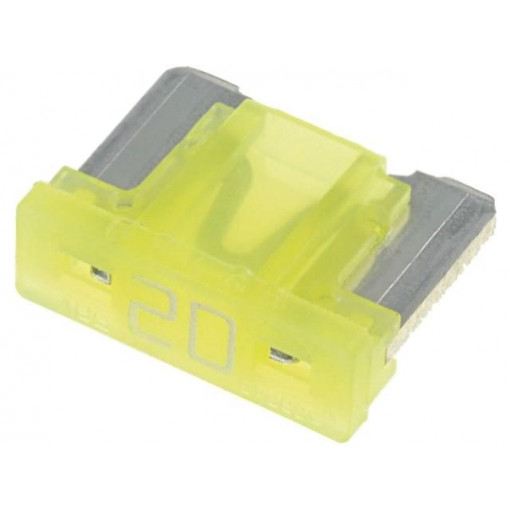 MINIVAL LOW PROFILE 20A; Fuse: fuse; 20A; 32V; automotive; MINIVAL LOW PROFILE; MTA