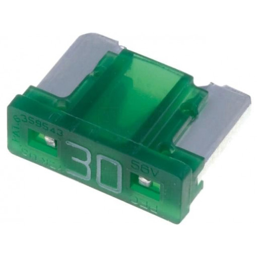 MINIVAL LOW PROFILE 30A; Fuse: fuse; 30A; 32V; automotive; MINIVAL LOW PROFILE; MTA MINIVAL LOW PROFILE 30A; Fuse: fuse; 30A; 32V; automotive; MINIVAL LOW PROFILE; MTA