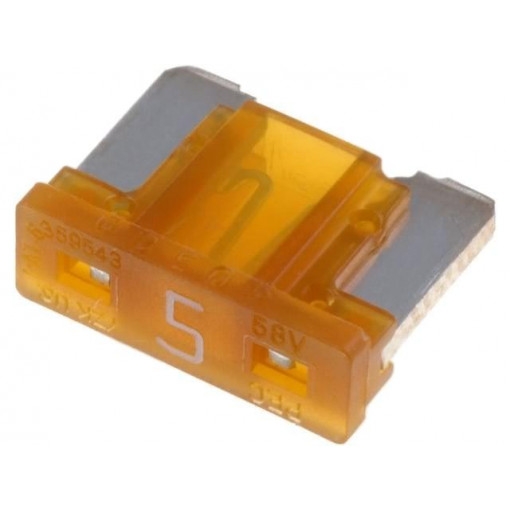 MINIVAL LOW PROFILE 5A; Fuse: fuse; 5A; 32V; automotive; MINIVAL LOW PROFILE; MTA MINIVAL LOW PROFILE 5A; Fuse: fuse; 5A; 32V; automotive; MINIVAL LOW PROFILE; MTA