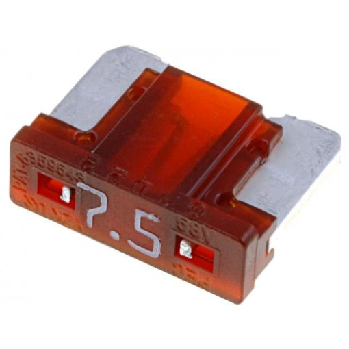 MINIVAL LOW PROFILE 7.5A; Fuse: fuse; 7.5A; 32V; automotive; MINIVAL LOW PROFILE; MTA MINIVAL LOW PROFILE 7.5A; Fuse: fuse; 7.5A; 32V; automotive; MINIVAL LOW PROFILE; MTA